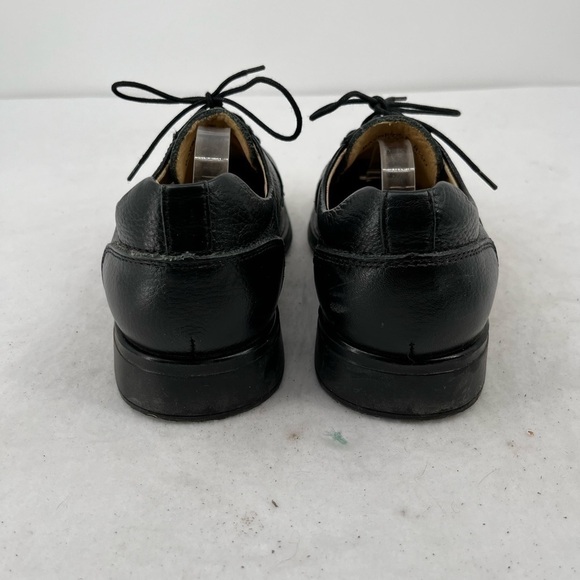 BELVEDERE Mens Baybridge lace up black leather Oxford Dress Shoes Split toe 8.5 main image 4